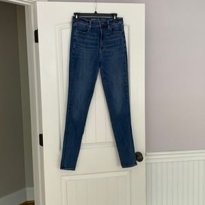 American Eagle Next Level stretch size 8 X-long jeggings